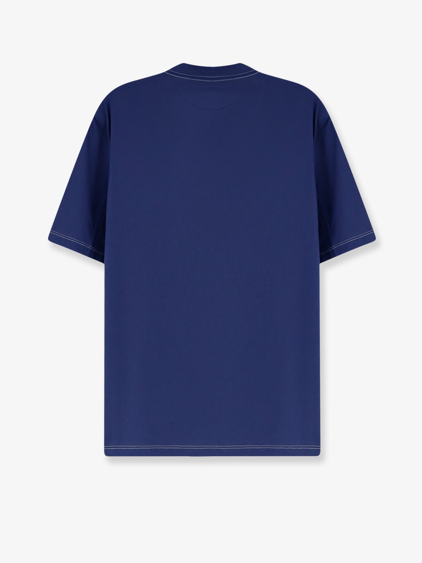 Technical nylon T-shirt with front logo