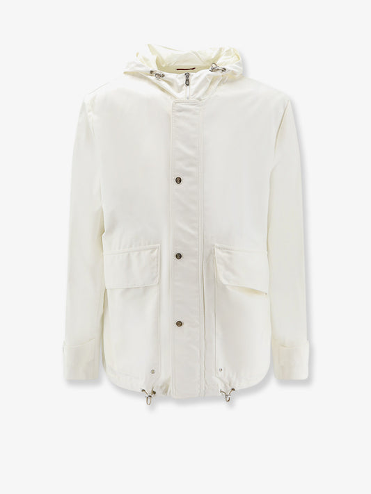 Cotton and nylon blend jacket