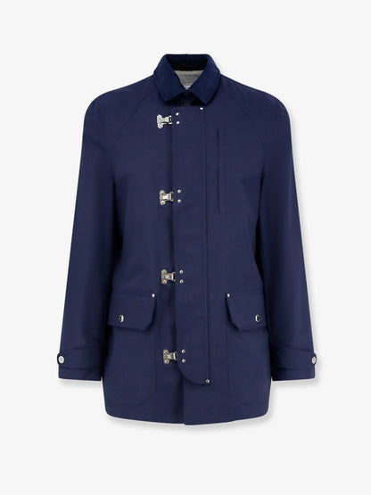 Water-resistant jacket with hooks thumbnail