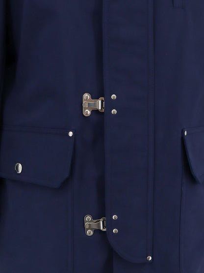 Water-resistant jacket with hooks thumbnail