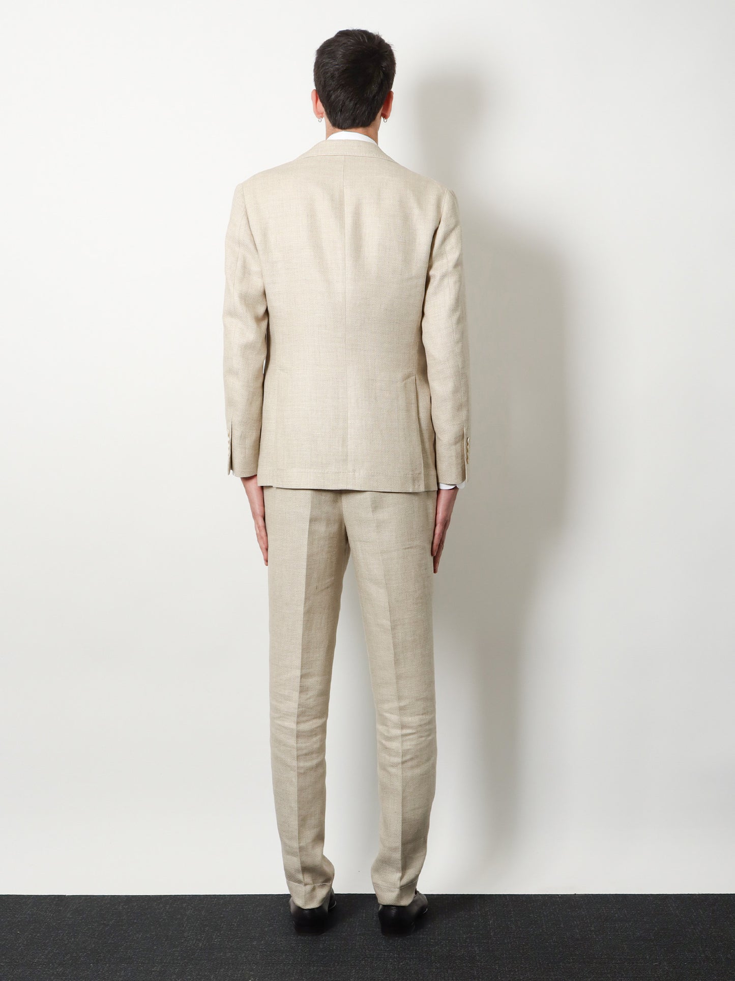 Silk, linen and wool suit
