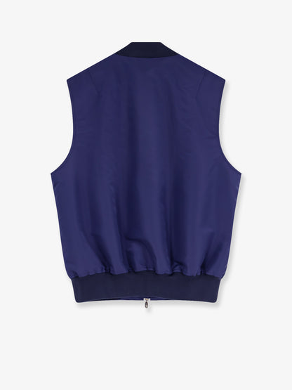 Water-repellent nylon sleeveless jacket thumbnail