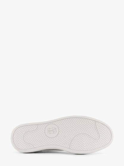 Sneakers in tessuto con inserti in suede thumbnail