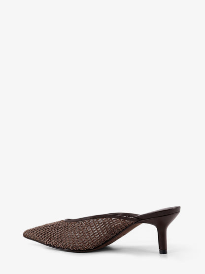 Leather sandals with Monili detail thumbnail