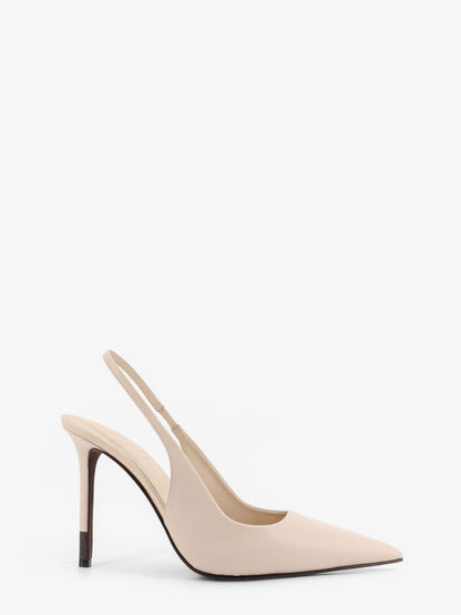 Leather pumps with Monili detail on the heel thumbnail