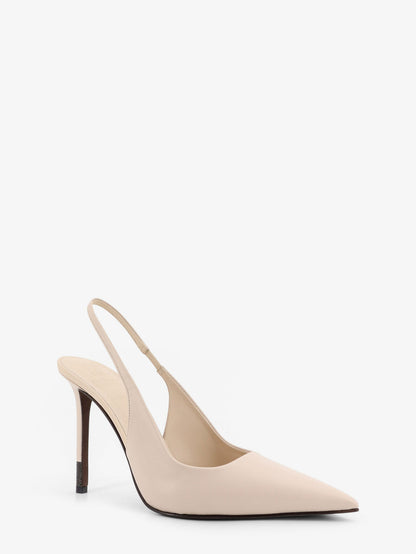 Leather pumps with Monili detail on the heel thumbnail