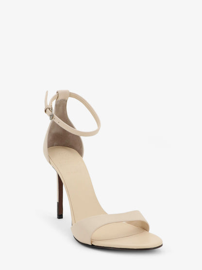 Leather sandals with Monili detail thumbnail