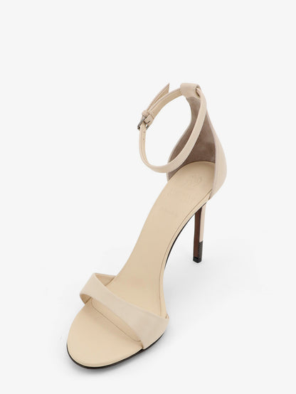 Leather sandals with Monili detail thumbnail