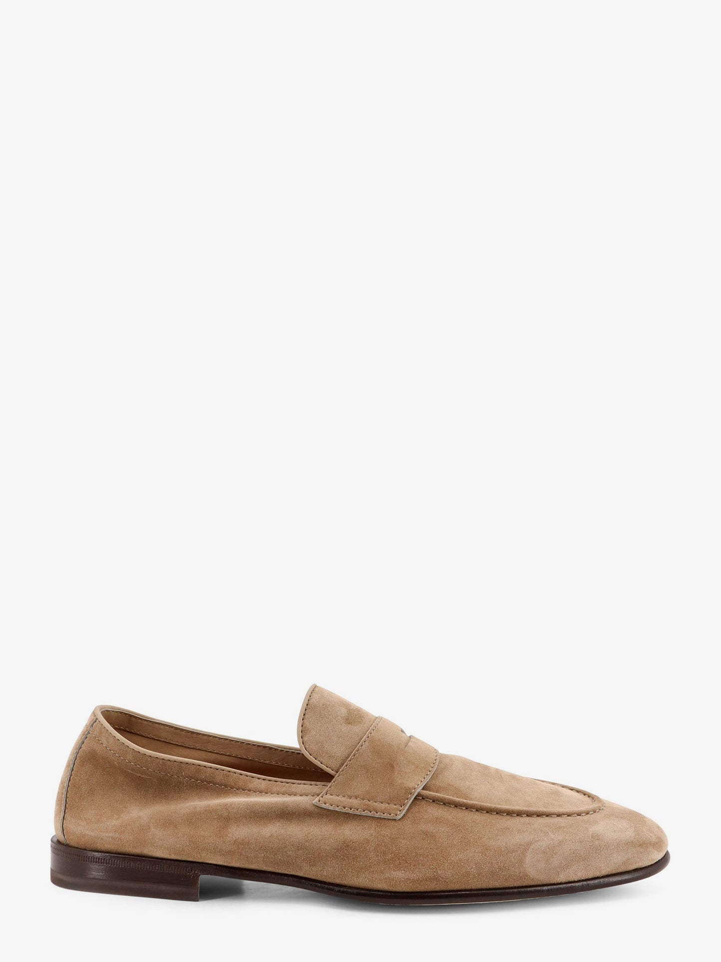 Suede loafers