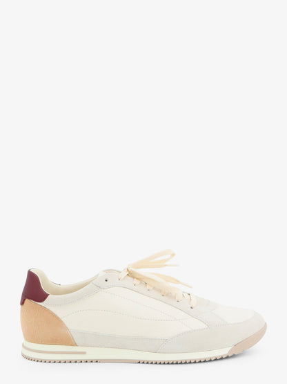 Leather sneakers with suede inserts thumbnail