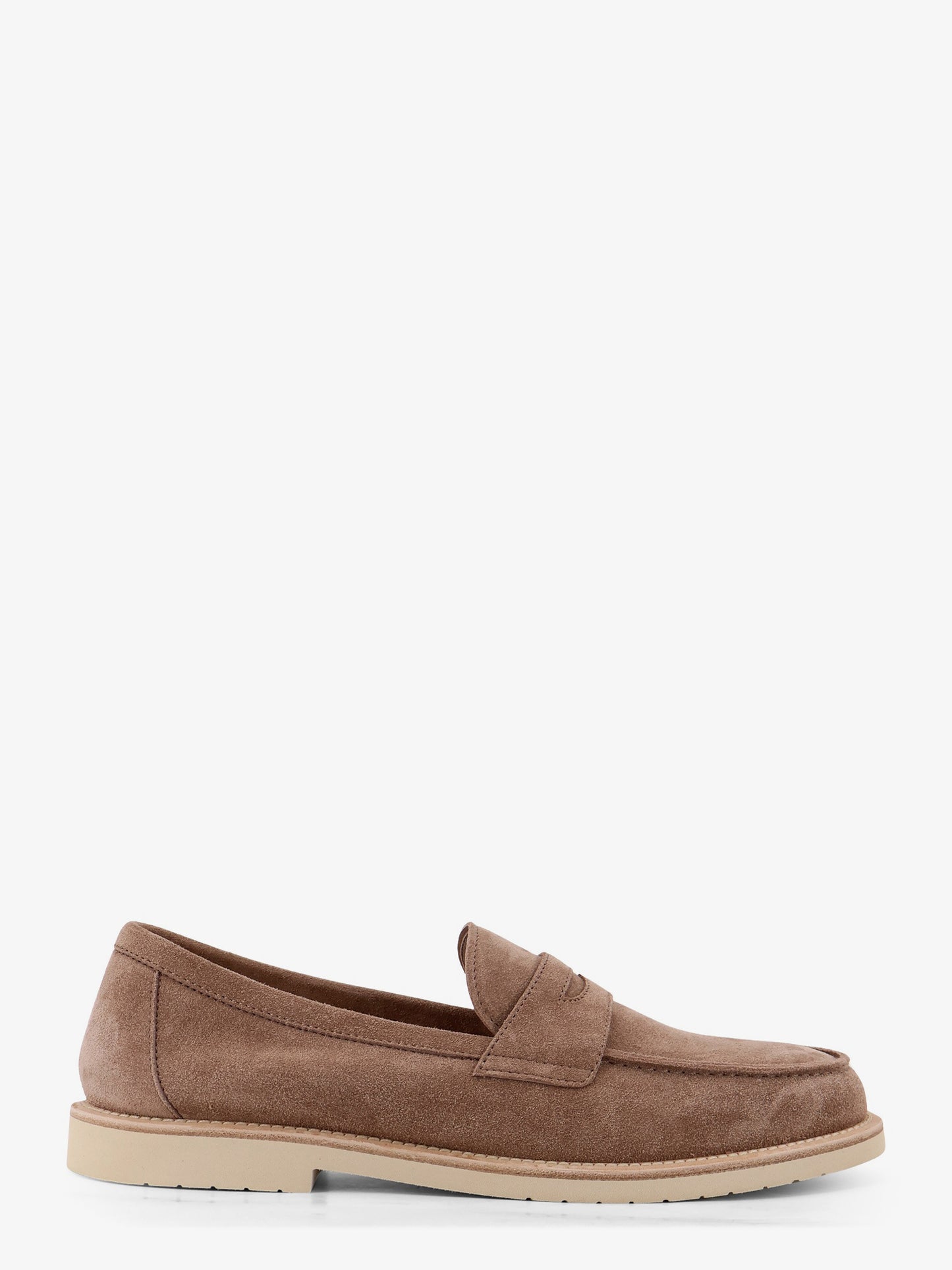 Suede loafers