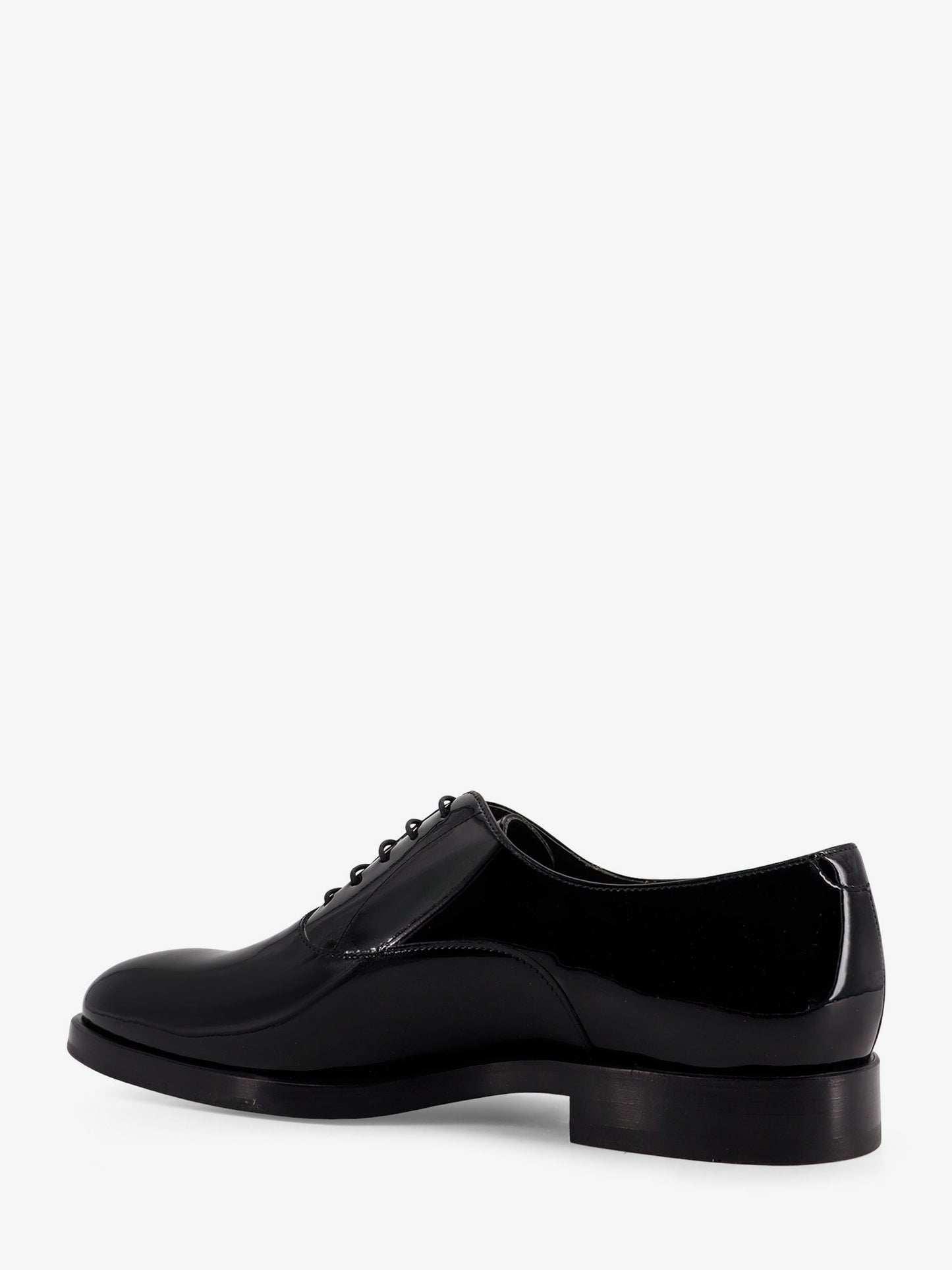 Oxford patent leather lace-up