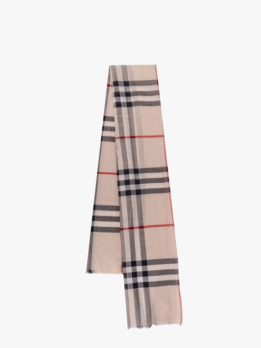 Certified wool and silk scarf