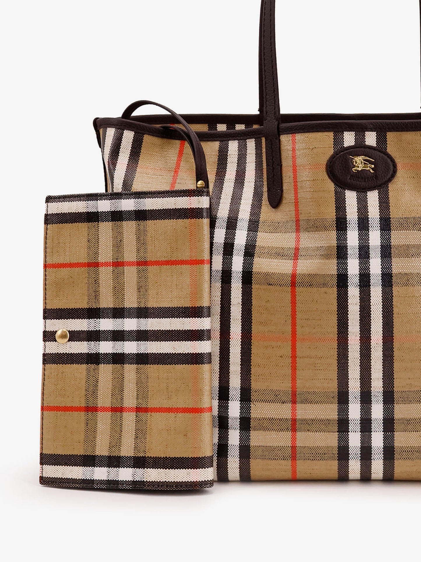 Highlands coated canvas shoulder bag