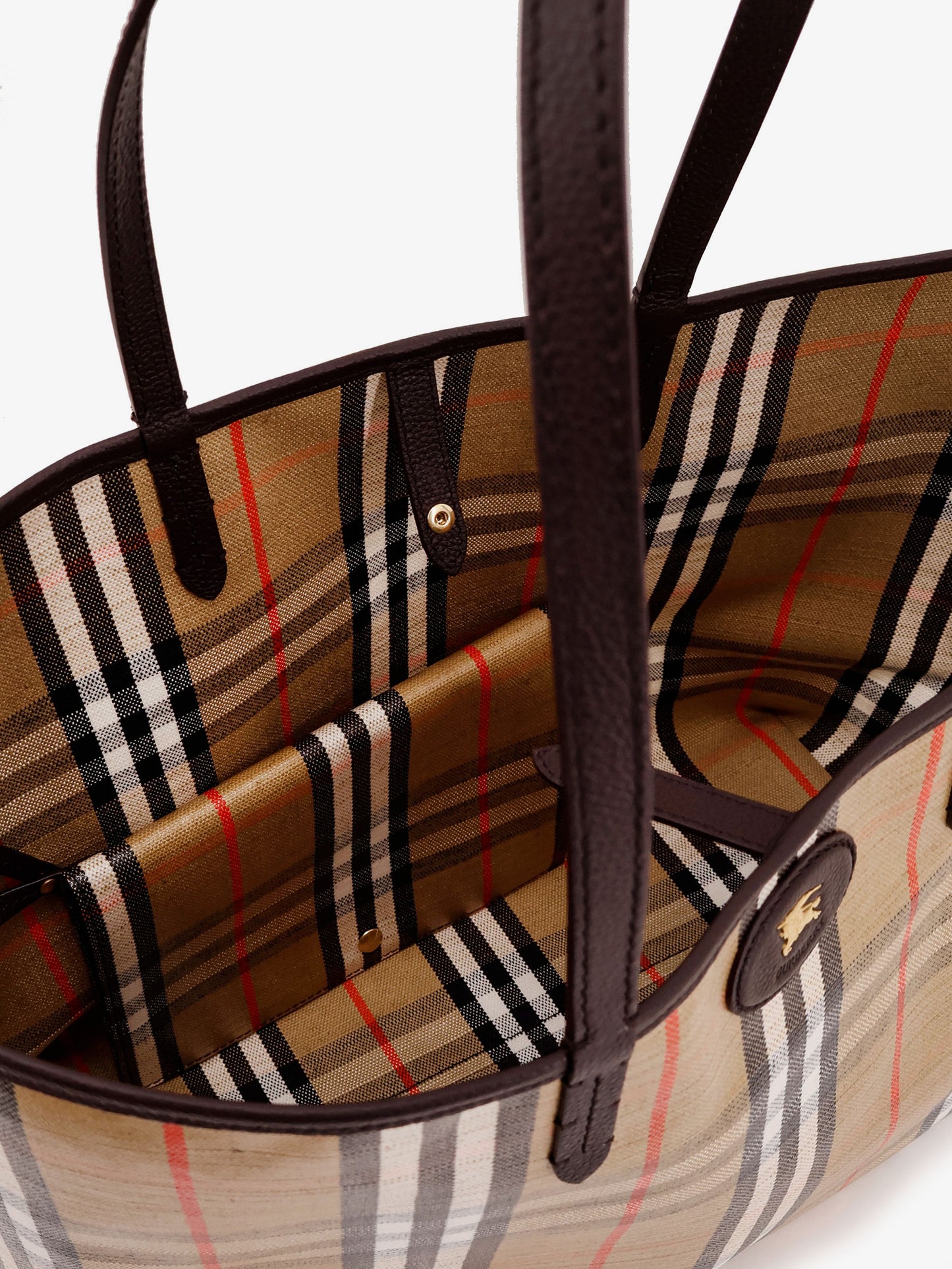 Highlands coated canvas shoulder bag