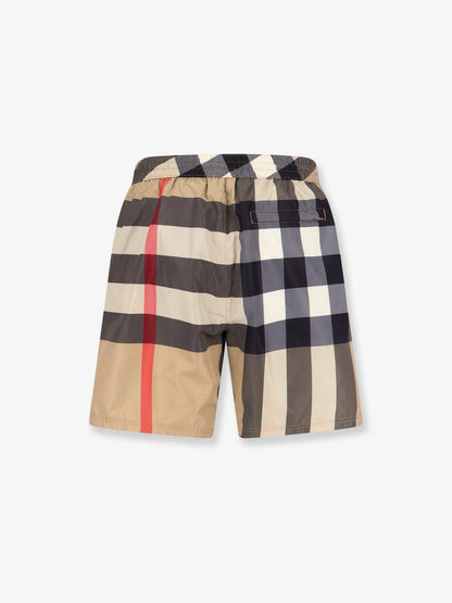 Nylon swim trunk with Check print thumbnail