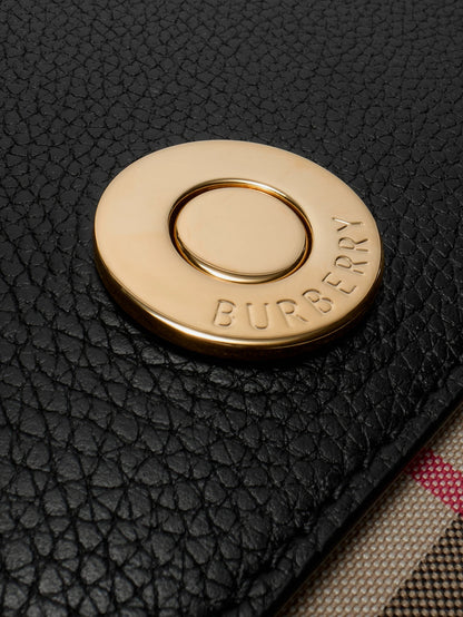 Borsa a tracolla Note in pelle thumbnail