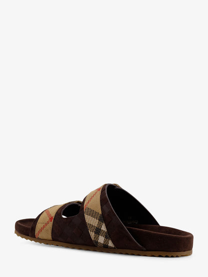 Urchin suede and synthetic fabric sandals thumbnail