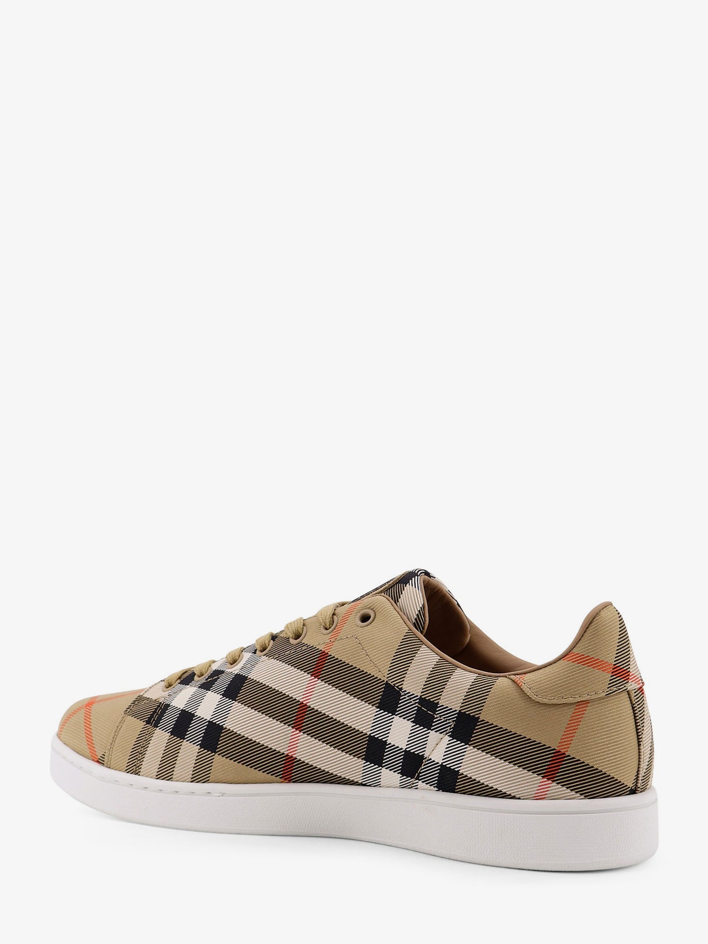 Canvas sneakers with Check motif