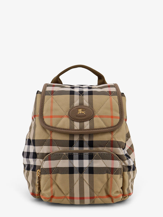 Horseshoe Check nylon backpack