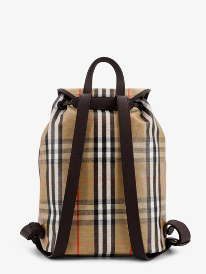 Highlands coated canvas backpack with front logo thumbnail