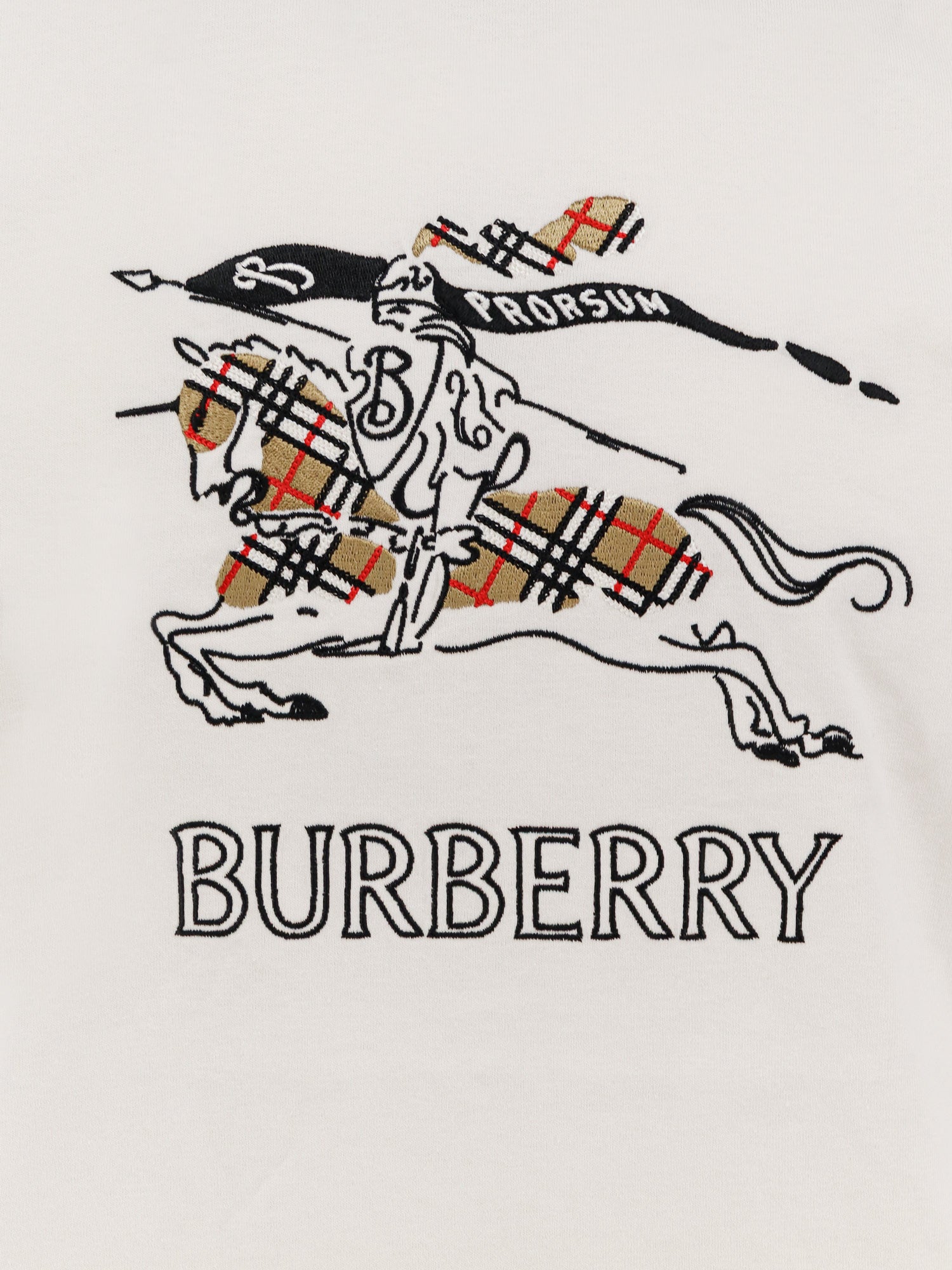 Organic cotton t-shirt BURBERRY - Nugnes1920