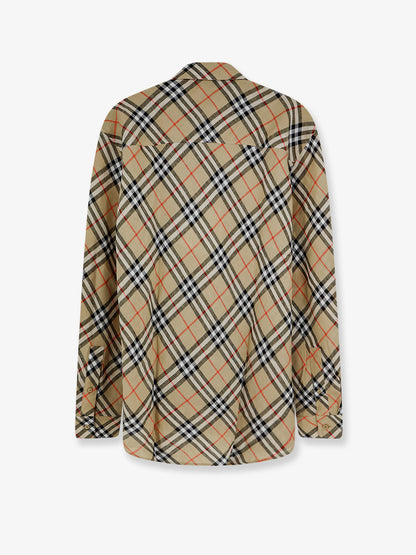 Linen shirt with check print thumbnail