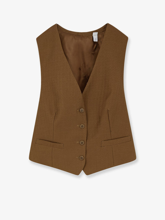 Warren wool and mohair vest