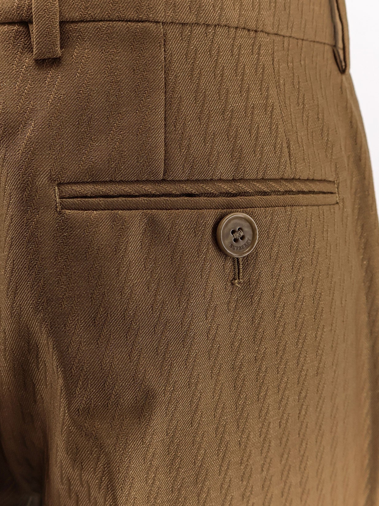 Shelley wool and mohair trousers