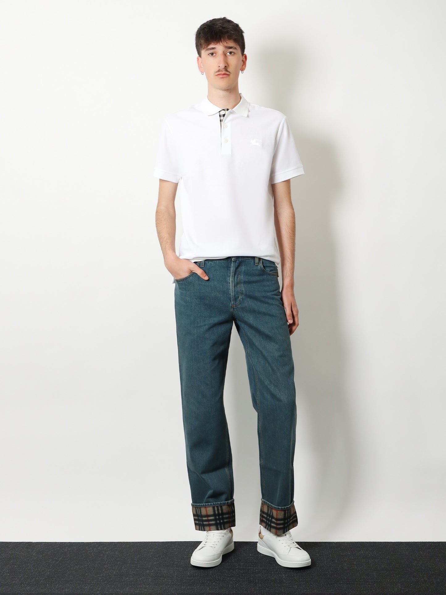 Organic cotton polo shirt