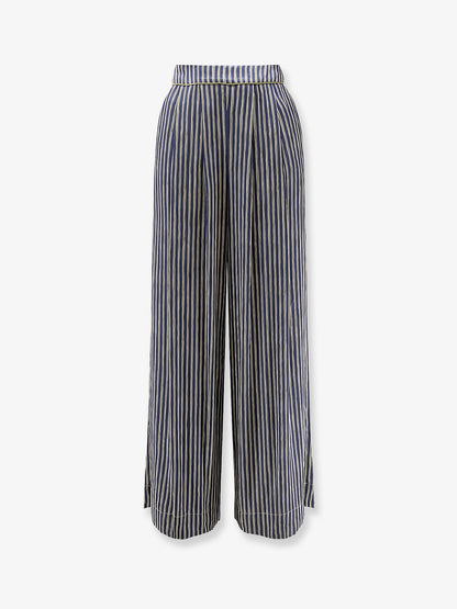 Multicolor viscose and rayon trousers thumbnail
