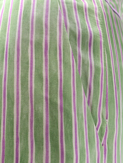 Pantaloni in viscosa e rayon multicolore thumbnail