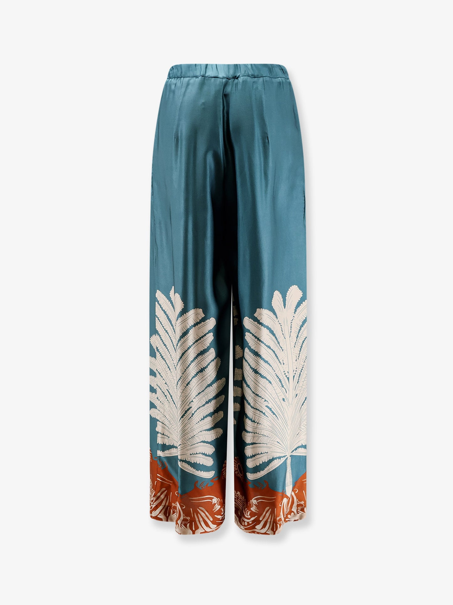 Palma viscose and rayon trousers