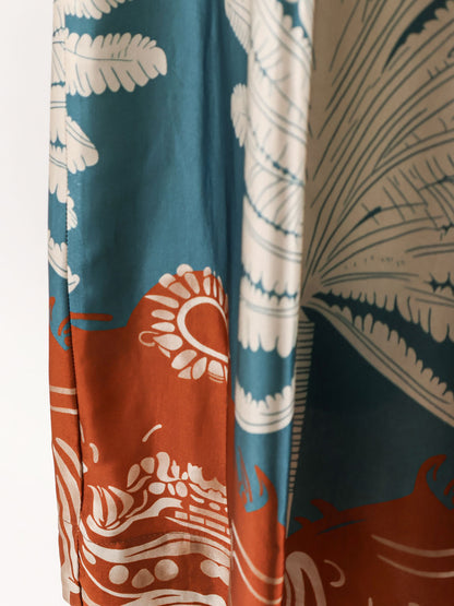 Palma viscose and rayon trousers thumbnail
