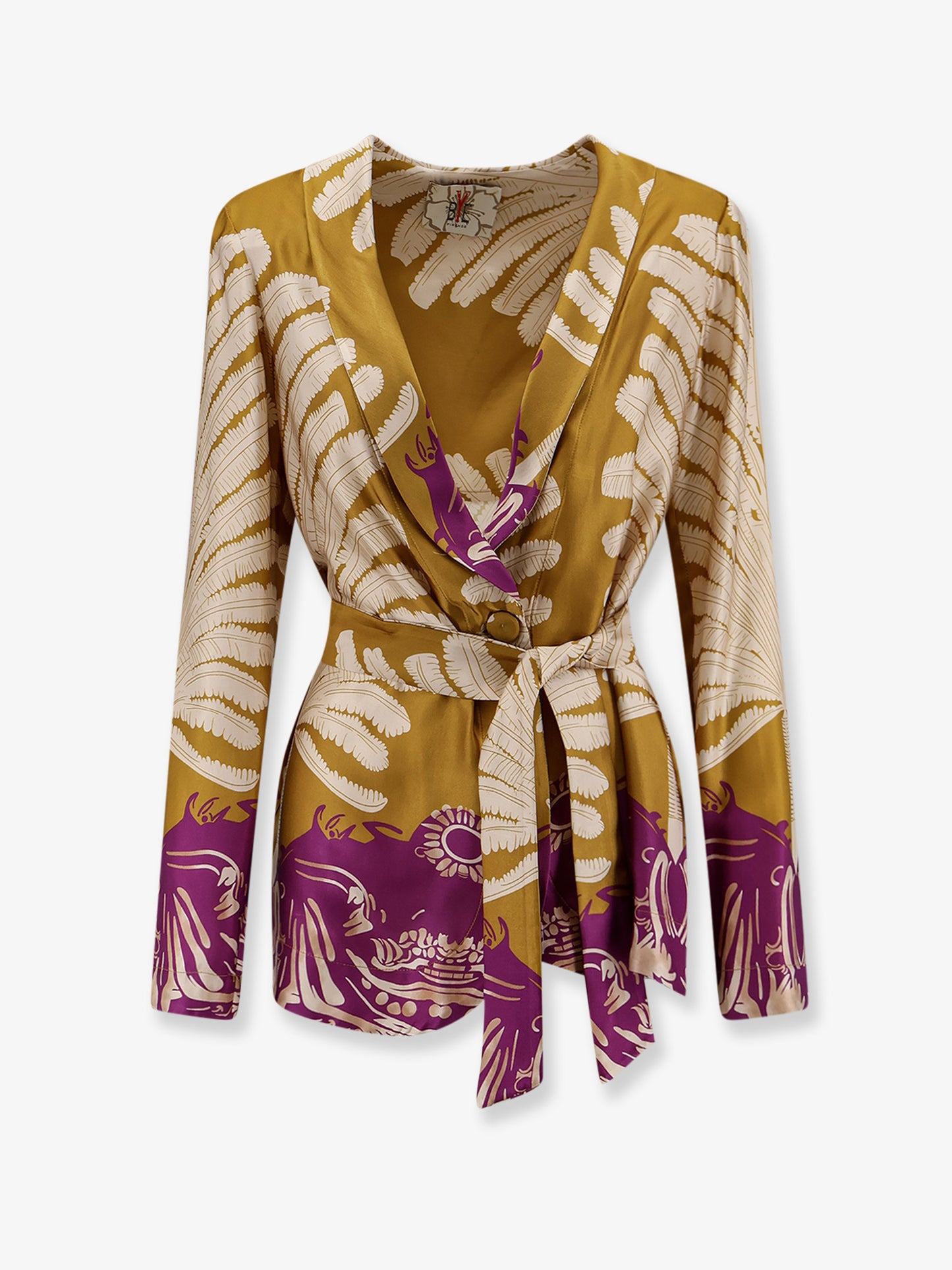 Palma viscose and rayon blazer