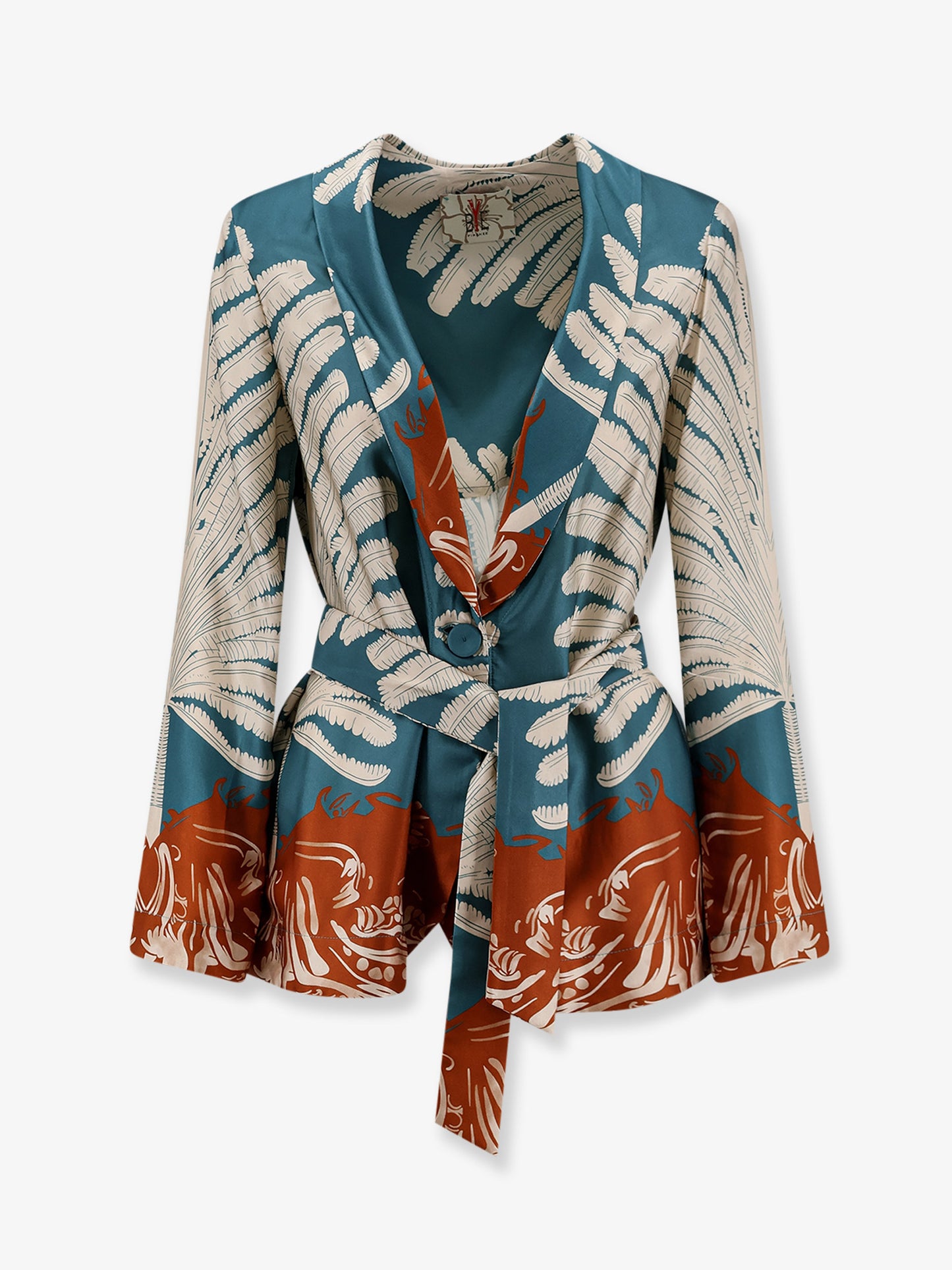 Palma viscose and rayon blazer