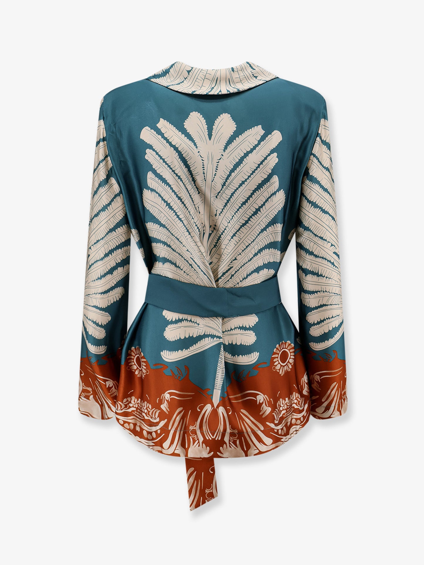 Palma viscose and rayon blazer