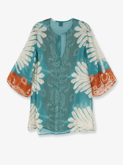 Palme viscose and silk shirt thumbnail