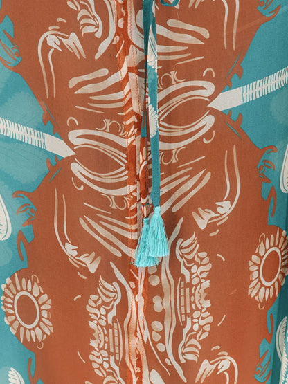Palme viscose and silk shirt thumbnail