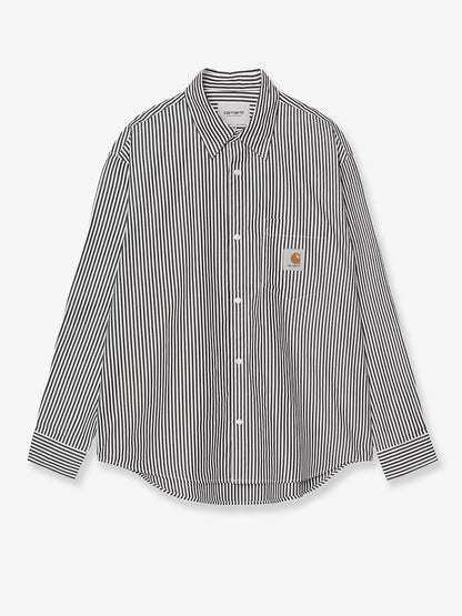 Daldry striped cotton shirt thumbnail