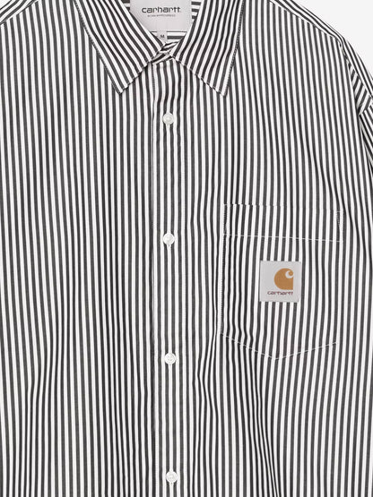 Daldry striped cotton shirt thumbnail