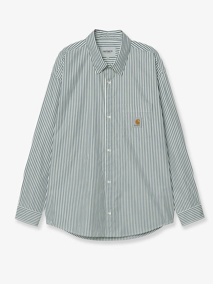 Daldry striped cotton shirt thumbnail