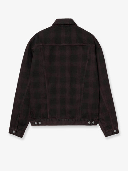 Everson denim jacket with front logo thumbnail