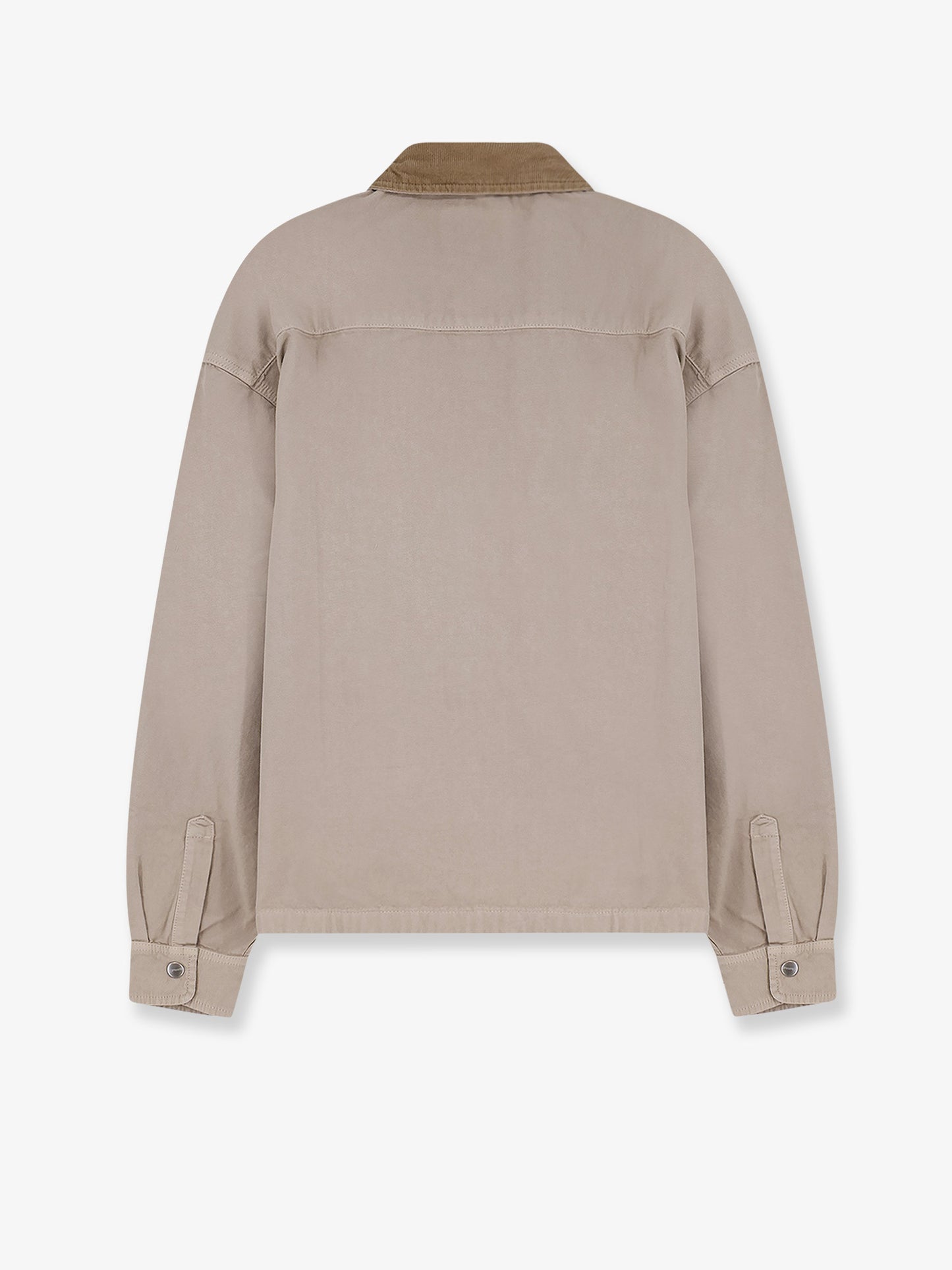 Prescott canvas jacket with front logo patch