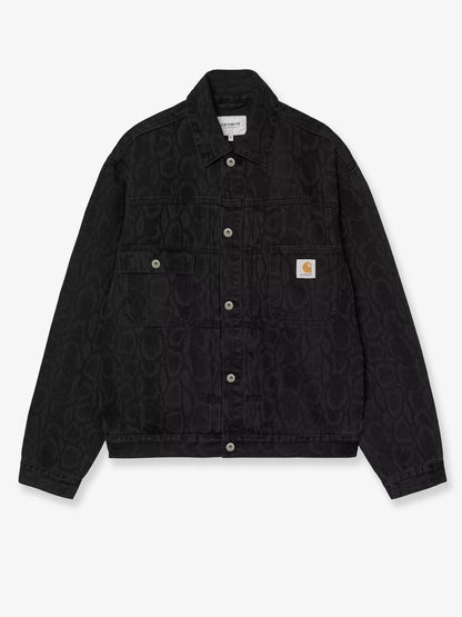 Belmar black denim jacket thumbnail