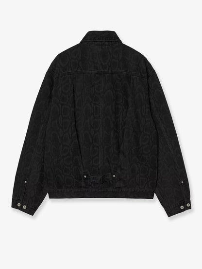 Belmar black denim jacket thumbnail