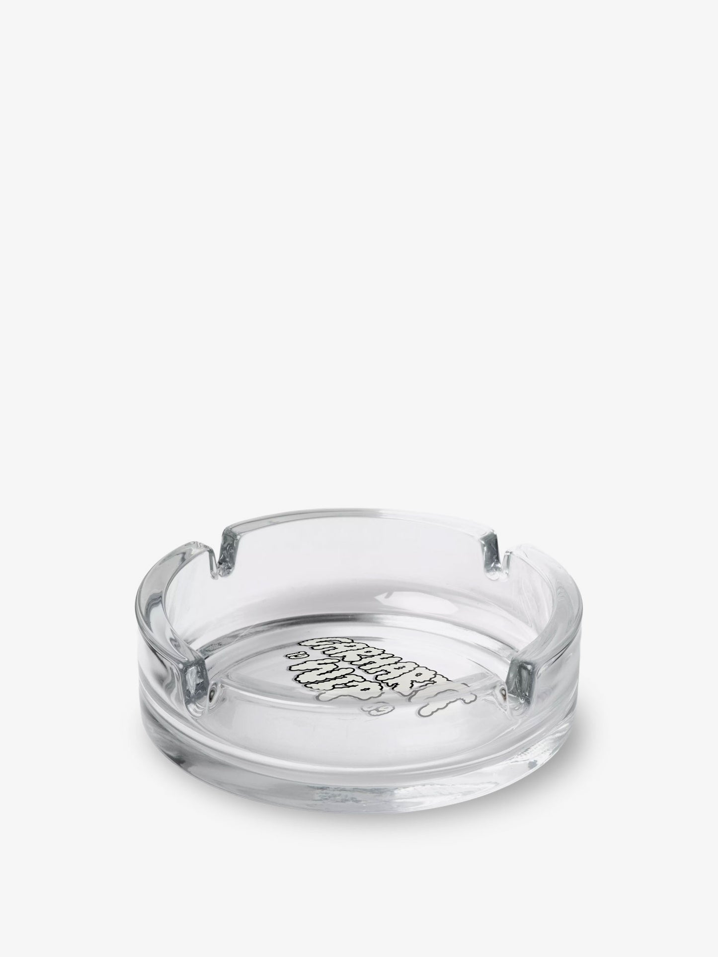 Cloud Script Glass Ashtray