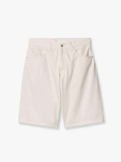 Brandon white denim bermuda shorts thumbnail