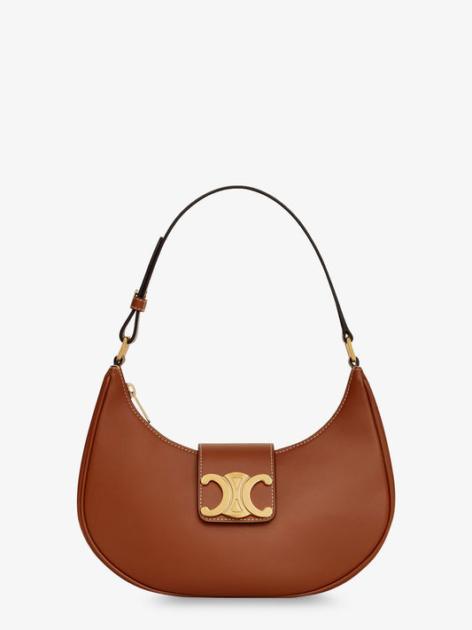 Medium Ava Triomphe leather crossbody bag