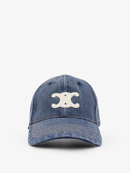 Triomphe denim hat thumbnail